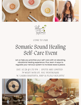 Somatic Sound Healing Self-Care Event