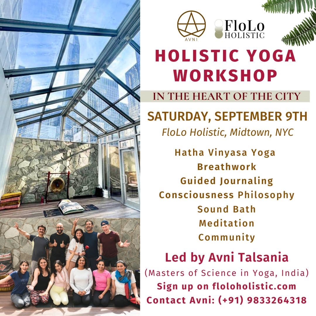 Holistic Yoga Workshop In The Heart Of The City